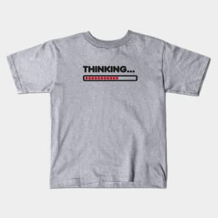 Thinking / Funny humor Kids T-Shirt